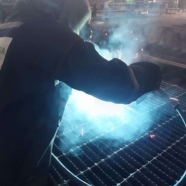 Fabricación de Grating electrosoldado