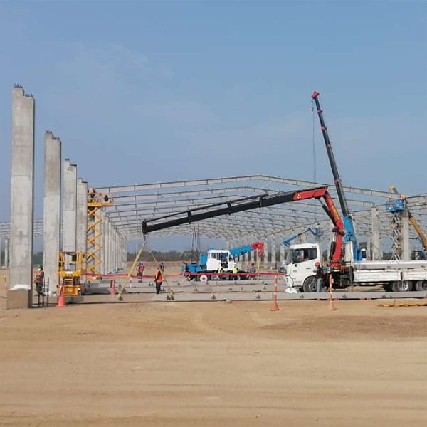 Instalación de estructuras livianas